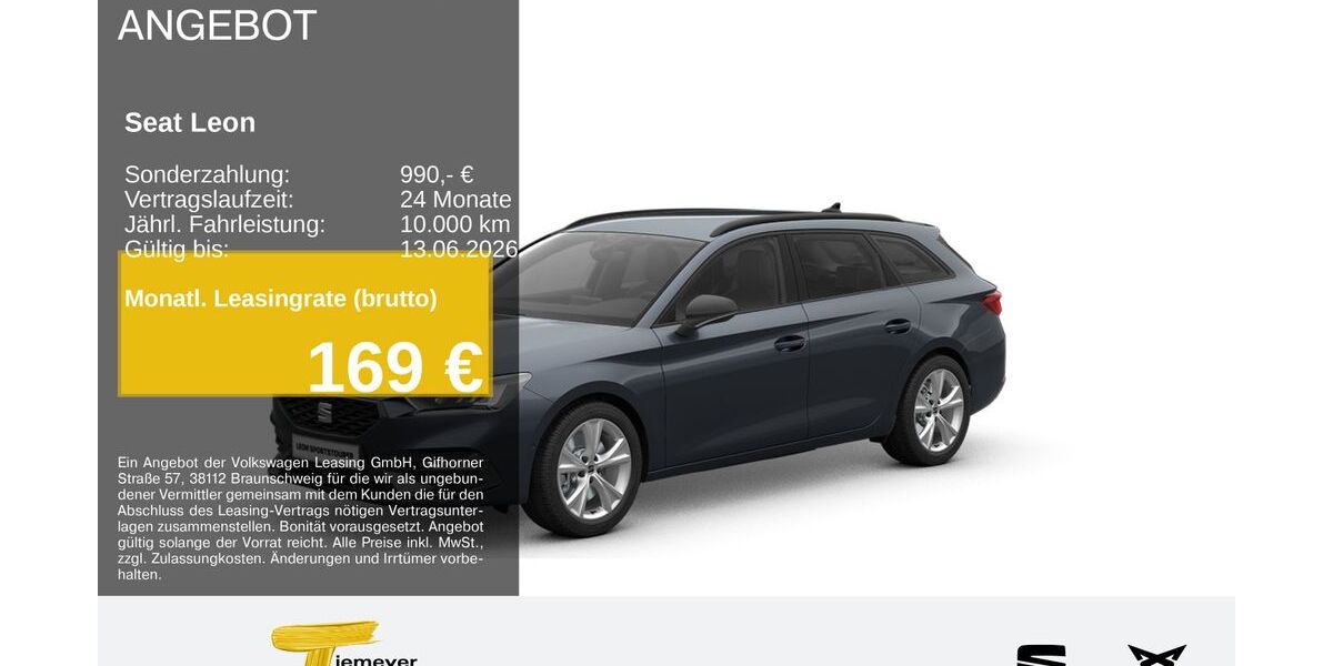 Seat Leon 26.101 km 27.390 &euro; Hemer 58675