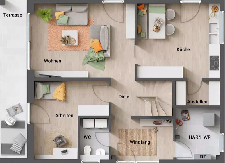 Mehrfamilienhaus, Wohnhaus Hagen Eilpe - 5 Zimmer, 152 m&sup2;, 386.000&euro; | Angebot:25734157