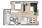 Etagenwohnung Castrop-Rauxel Becklem - 2.5 Zimmer, 69 m&sup2;, 580&euro; | Angebot:25943422