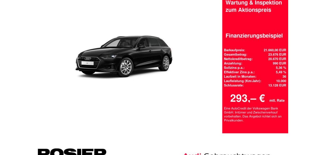 Audi A4 49.880 km 21.660 &euro; Menden 58706