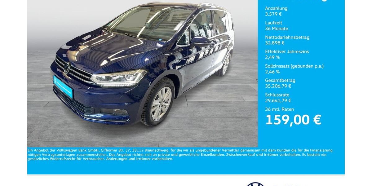 VW Touran 8.159 km 35.977 &euro; Unna 59423
