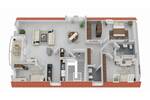 Etagenwohnung Hagen Eilpe - 3 Zimmer, 100 m&sup2;, 183.000&euro; | Angebot:25927160
