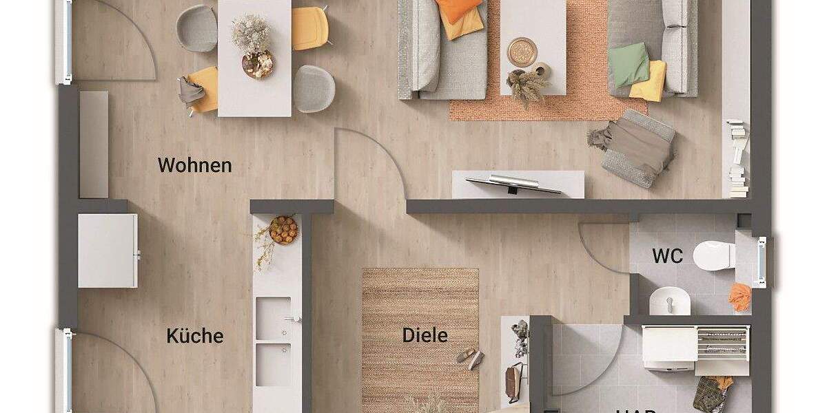 Mehrfamilienhaus, Wohnhaus Menden Bösperde - 4 Zimmer, 126 m&sup2;, 427.950&euro; | Angebot:25836138