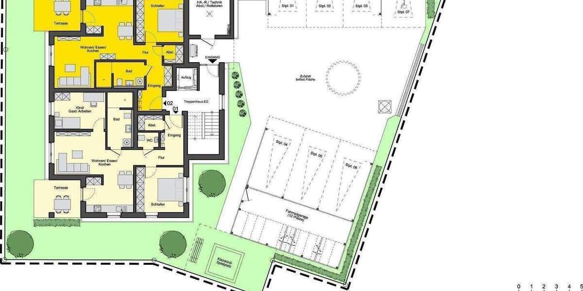 Etagenwohnung Werl - 2 Zimmer, 67 m&sup2;, 268.000&euro; | Angebot:25814157