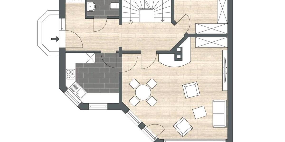 Einfamilienhaus Arnsberg Holzen - 5 Zimmer, 108 m&sup2;, 389.000&euro; | Angebot:25310344