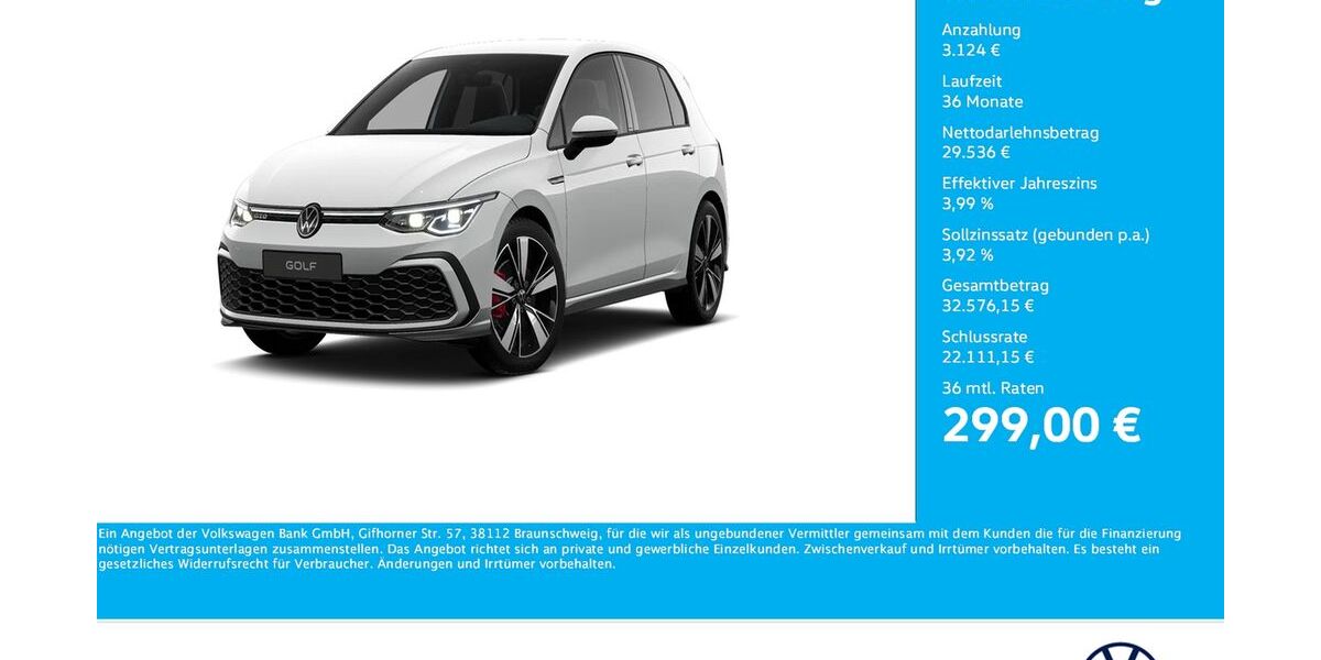 VW Golf 15.261 km 32.448 &euro; Bergkamen 59192