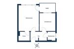 Etagenwohnung Witten Stockum - 2 Zimmer, 50 m&sup2;, 101.421&euro; | Angebot:26157236