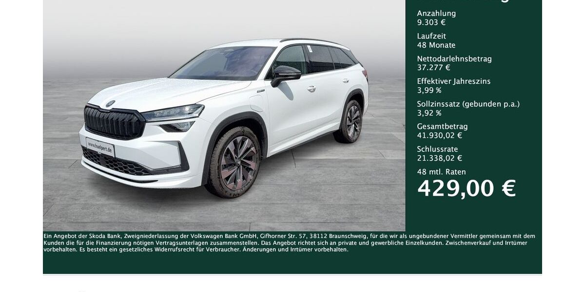 Skoda Kodiaq 6.082 km 46.550 &euro; Dortmund 44309