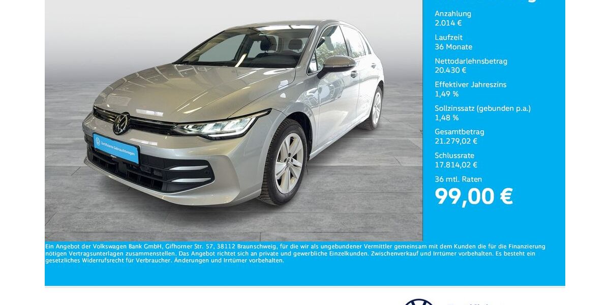 VW Golf 5.425 km 21.977 &euro; Unna 59423