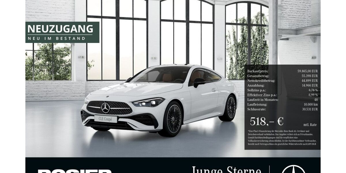 Mercedes-Benz CLE 300 8.440 km 58.865 &euro; Menden 58706