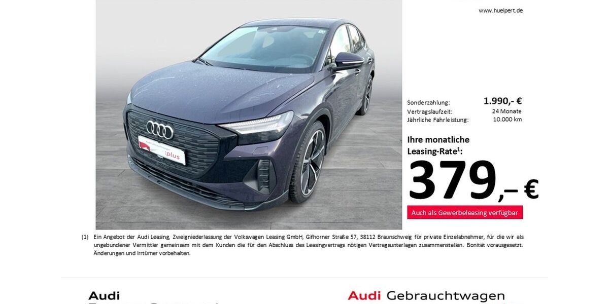 Audi Q4 e-tron 6.791 km 47.411 &euro; Dortmund 44143