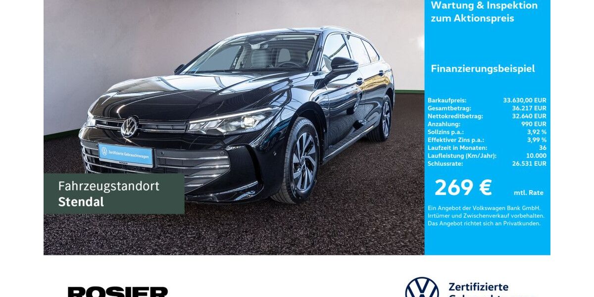 VW Passat 15.261 km 31.695 &euro; Menden 58706