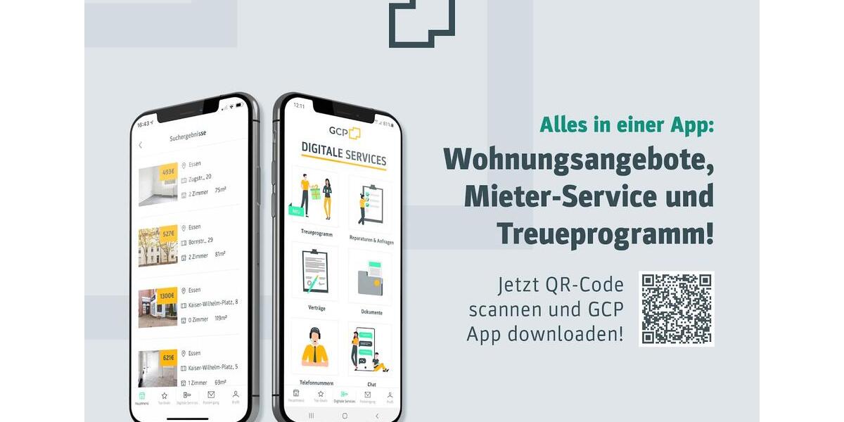 Erdgeschoßwohnung Hamm Daberg - 3 Zimmer, 56 m&sup2;, 445&euro; | Angebot:25974827