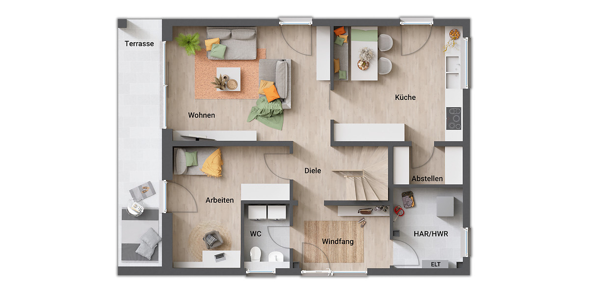 Mehrfamilienhaus, Wohnhaus Iserlohn Wermingsen - 6 Zimmer, 156 m&sup2;, 584.100&euro; | Angebot:25681237