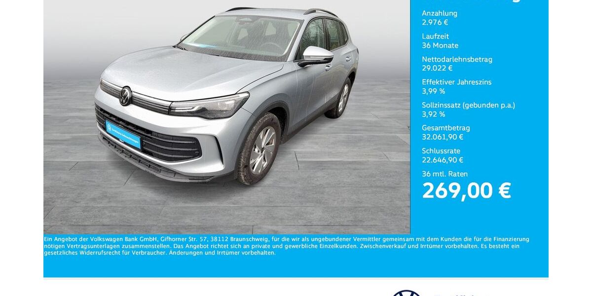 VW Tiguan 6.663 km 30.866 &euro; Unna 59423