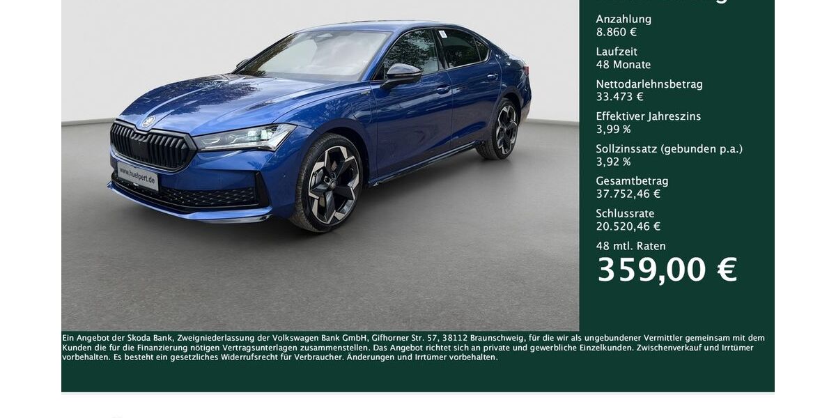 Skoda Superb 14.730 km 41.888 &euro; Dortmund 44269