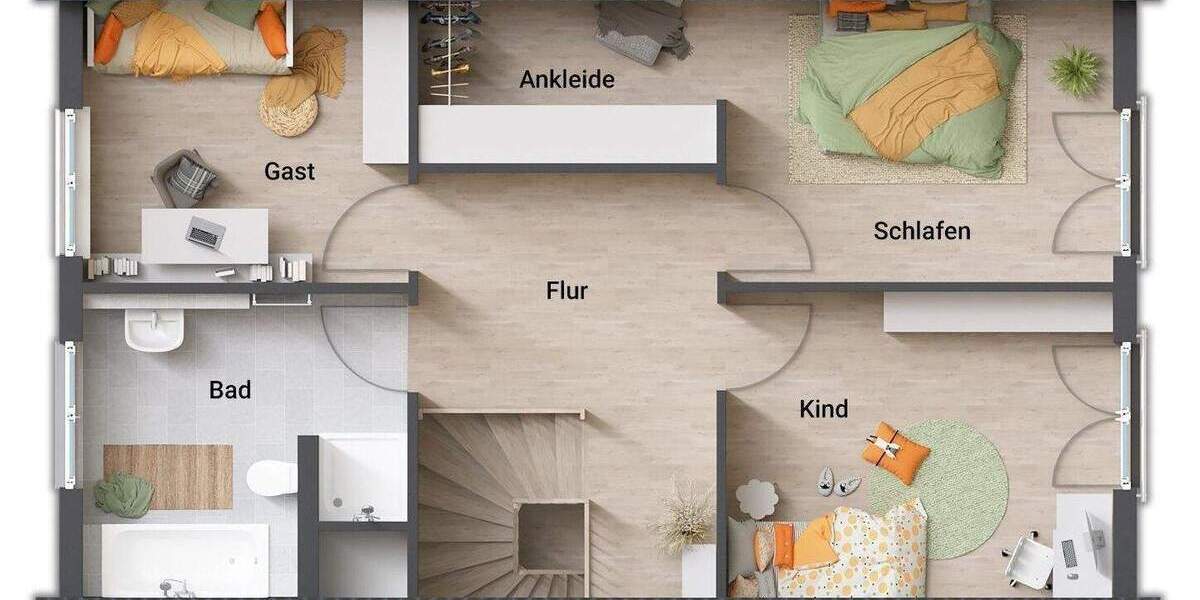 Einfamilienhaus Hagen Eilpe - 5 Zimmer, 130 m&sup2;, 301.610&euro; | Angebot:26290516