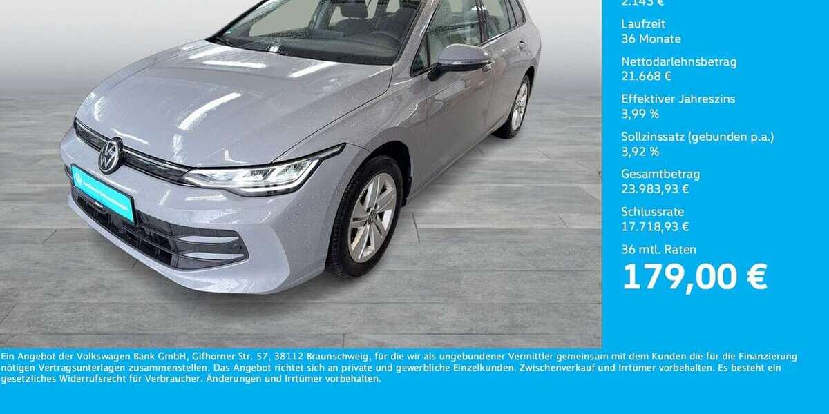 VW Golf Variant 12.553 km 23.811 &euro; Dortmund 44141