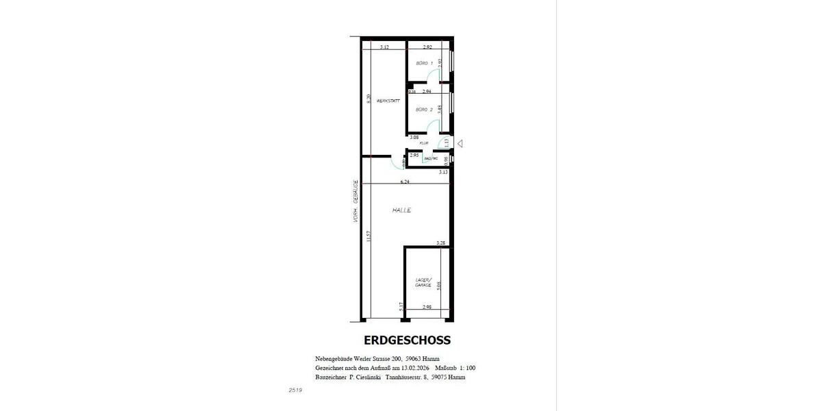 Gewerbeobjekt Hamm Braam-Ostwennemar - 1.350&euro; | Angebot:26003842