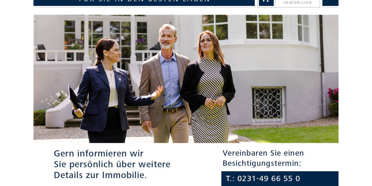 Etagenwohnung Dortmund Kirchhörde - 3 Zimmer, 123 m&sup2;, 389.000&euro; | Angebot:25970412