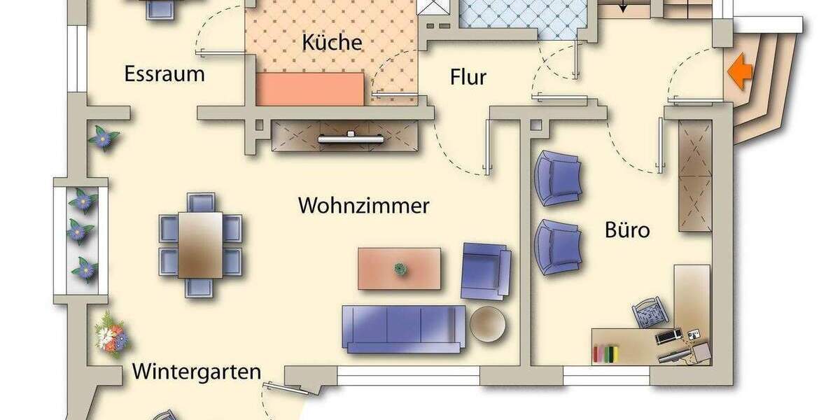 Einfamilienhaus Ahlen Innenstadt - 7 Zimmer, 172 m&sup2;, 475.000&euro; | Angebot:25927268