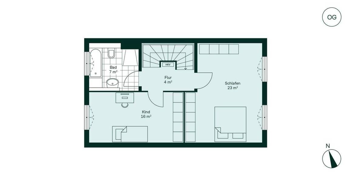 Doppelhaushälfte Bergkamen Weddinghofen - 5 Zimmer, 136 m&sup2;, 452.300&euro; | Angebot:25664073