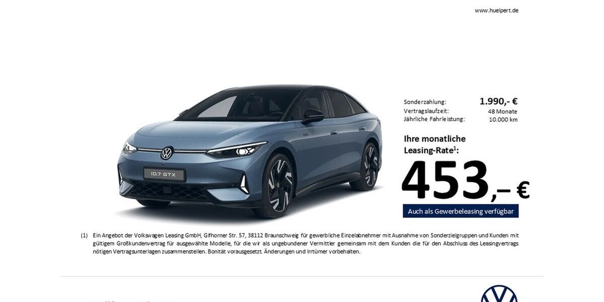 VW ID.7 6.372 km 53.366 &euro; Unna 59423