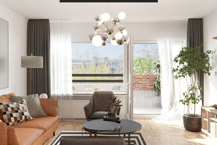 Wohlfühlwohnung in guter Nachbarschaft und Blick auf den Florian - Wohnung Dortmund (Gartenstadt / Mitte) Mitte) | Angebot:21617371