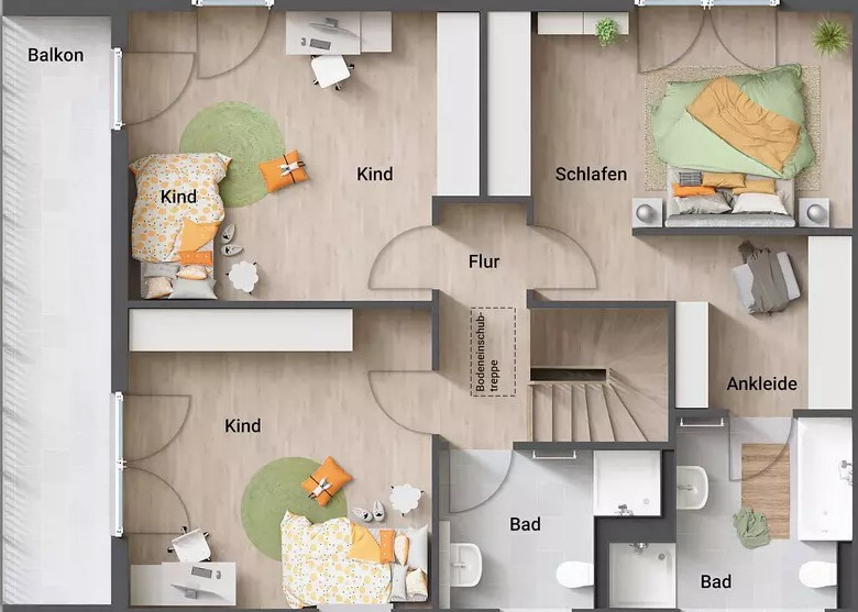 Mehrfamilienhaus, Wohnhaus Nordkirchen - 5 Zimmer, 152 m&sup2;, 386.000&euro; | Angebot:25681255