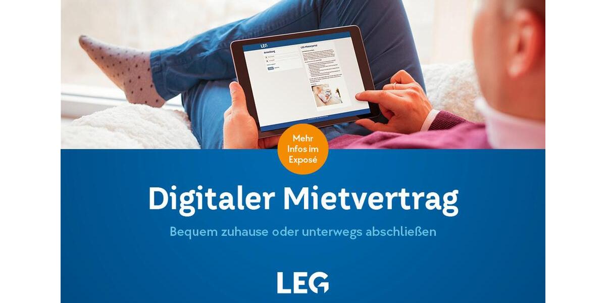 Etagenwohnung Hamm Heessen - 2 Zimmer, 59 m&sup2;, 399&euro; | Angebot:26003885