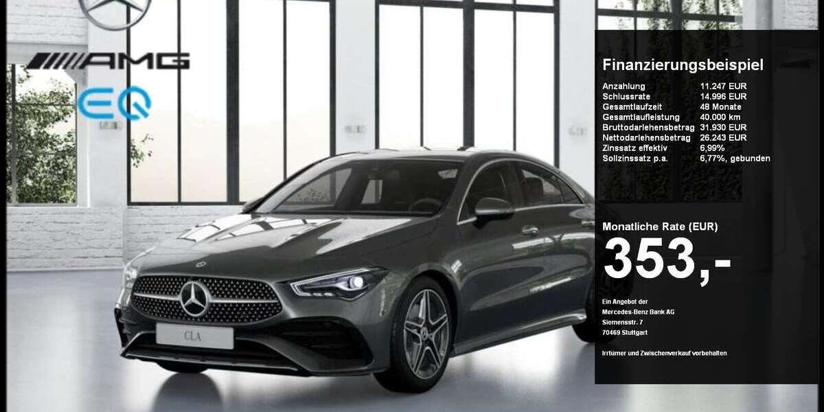 Mercedes-Benz CLA 200 11.435 km 37.490 &euro; Unna 59423