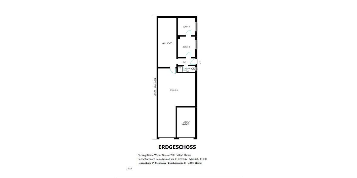 Gewerbeobjekt Hamm Braam-Ostwennemar - 1.350&euro; | Angebot:26003842