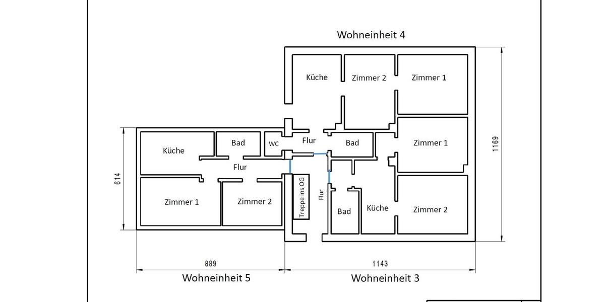 Mehrfamilienhaus, Wohnhaus Dortmund Bövinghausen - 14 Zimmer, 377 m&sup2;, 590.000&euro; | Angebot:25968218