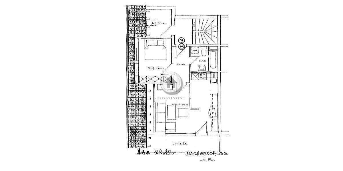 Etagenwohnung Hemer Ihmert - 2 Zimmer, 53 m&sup2;, 69.900&euro; | Angebot:26657084