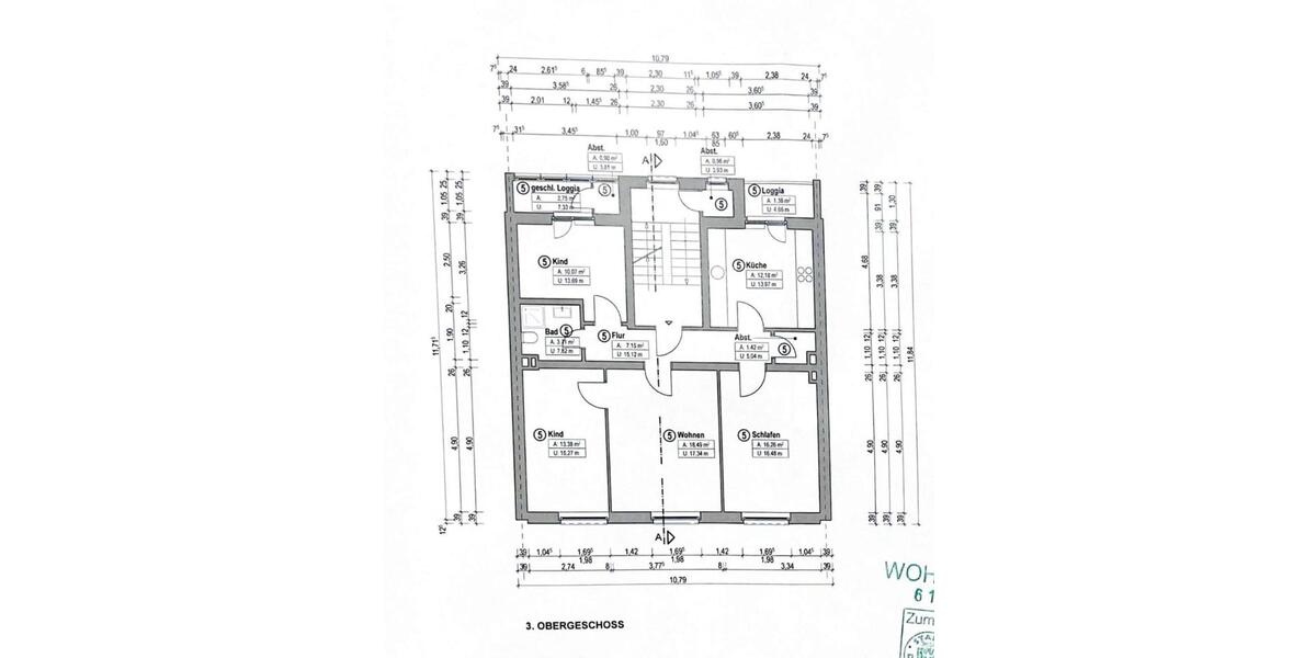 Etagenwohnung Dortmund Innenstadt West - 4 Zimmer, 90 m&sup2;, 208.000&euro; | Angebot:26048374