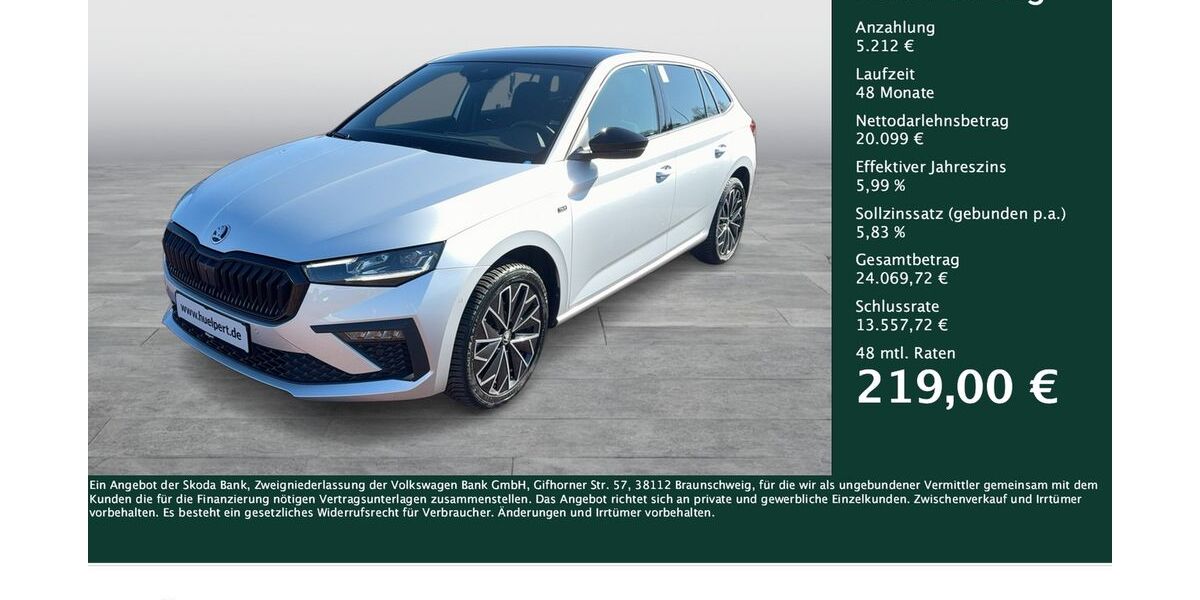 Skoda Scala 19.480 km 25.211 &euro; Dortmund 44309