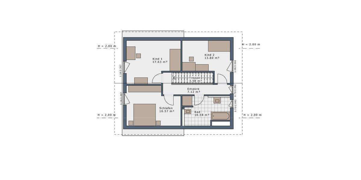 Einfamilienhaus Dortmund Eving - 5 Zimmer, 140 m&sup2;, 1.999&euro; | Angebot:24438799