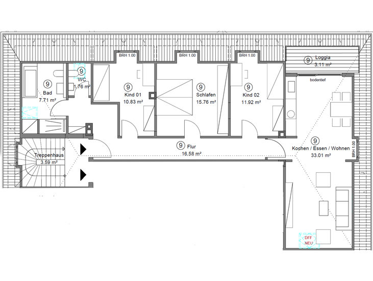 Kapitalanlage mit Potenzial: Exklusive 3,5-Zimmer-Wohnung mit zuverlässigen Mieteinnahmen in Hamm - Anlageobjekt Hamm Herringen | Angebot:17972526