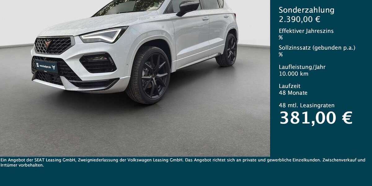 Cupra Ateca 4.990 km 39.140 &euro; Dortmund 44269