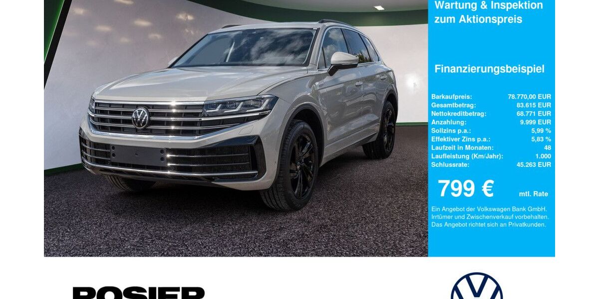 VW Touareg 9.995 km 78.770 &euro; Menden 58706