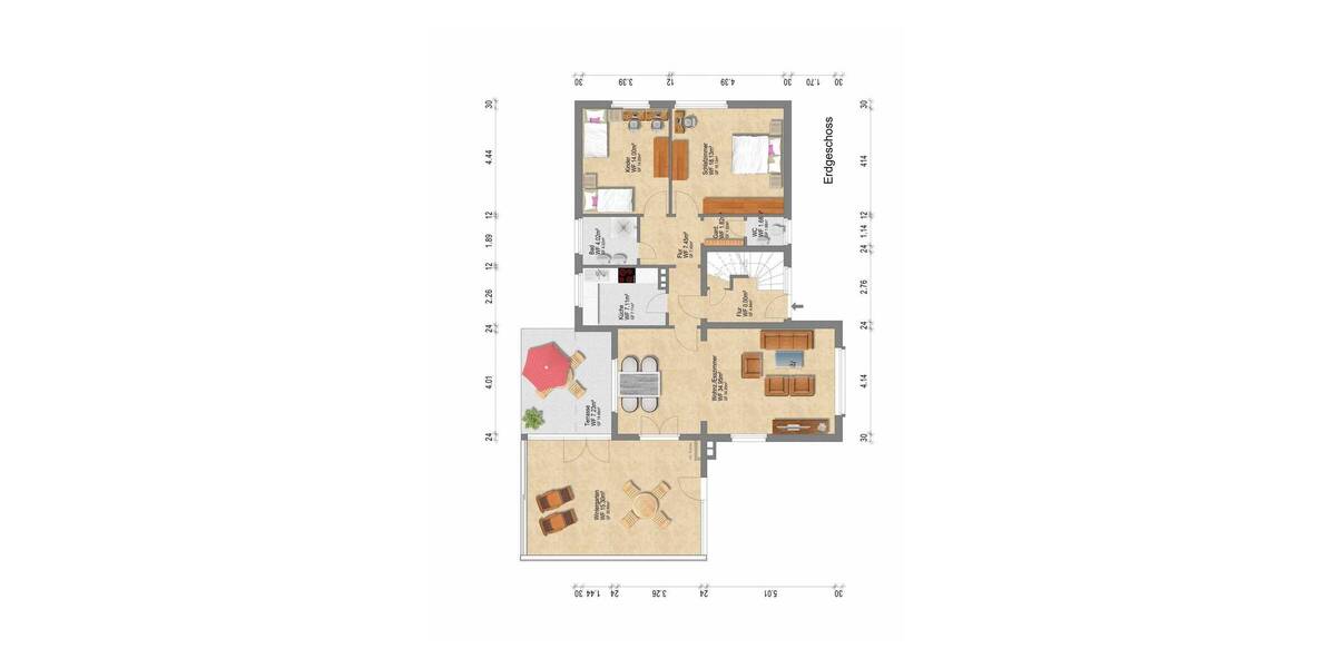 Einfamilienhaus Ahlen Innenstadt - 6 Zimmer, 189 m&sup2;, 379.000&euro; | Angebot:25693135