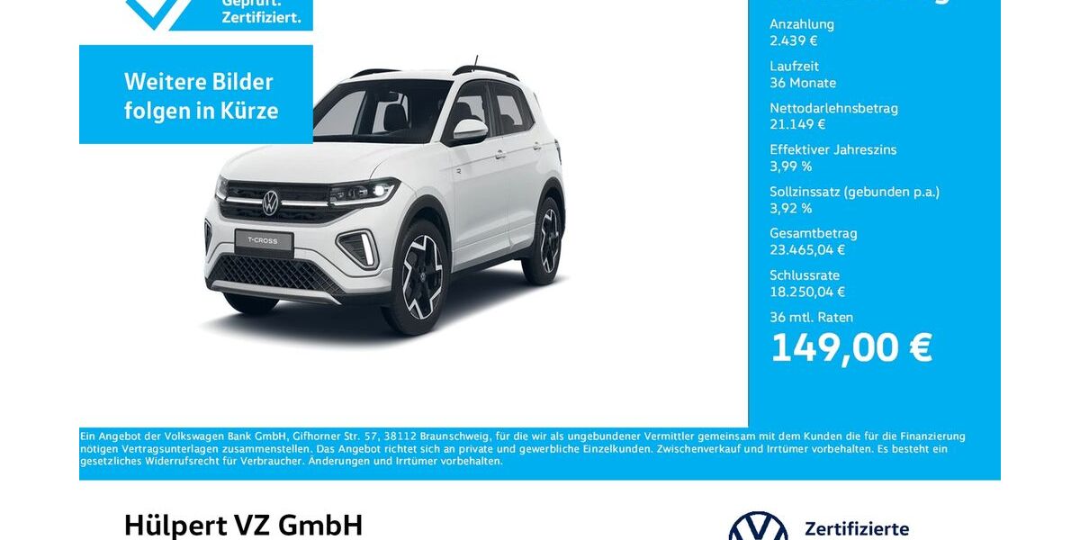 VW T-Cross 18.649 km 23.588 &euro; Dortmund 44379
