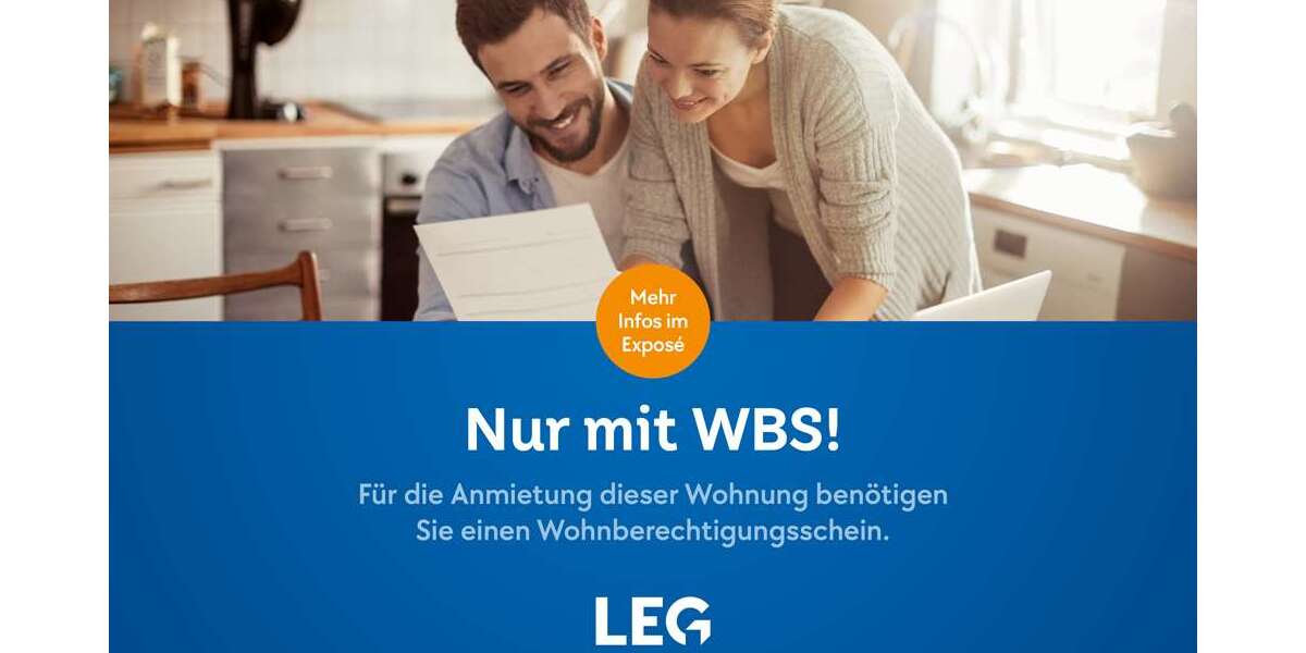 Etagenwohnung Hamm Heessen - 2 Zimmer, 60 m&sup2;, 373&euro; | Angebot:27352303