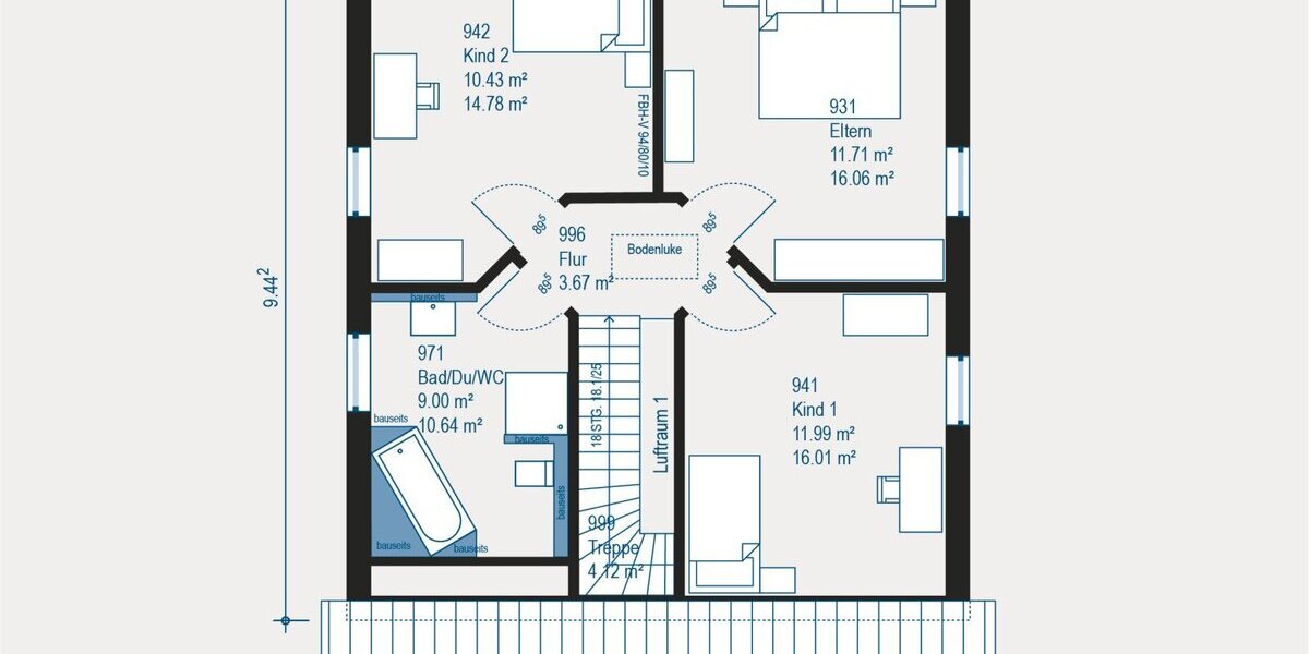 Individuell geplantes Einfamilienhaus in Dortmund - Flexibilität und Qualität für Ihr neues Zuhause - Einfamilienhaus Dortmund Brackel | Angebot:27351070