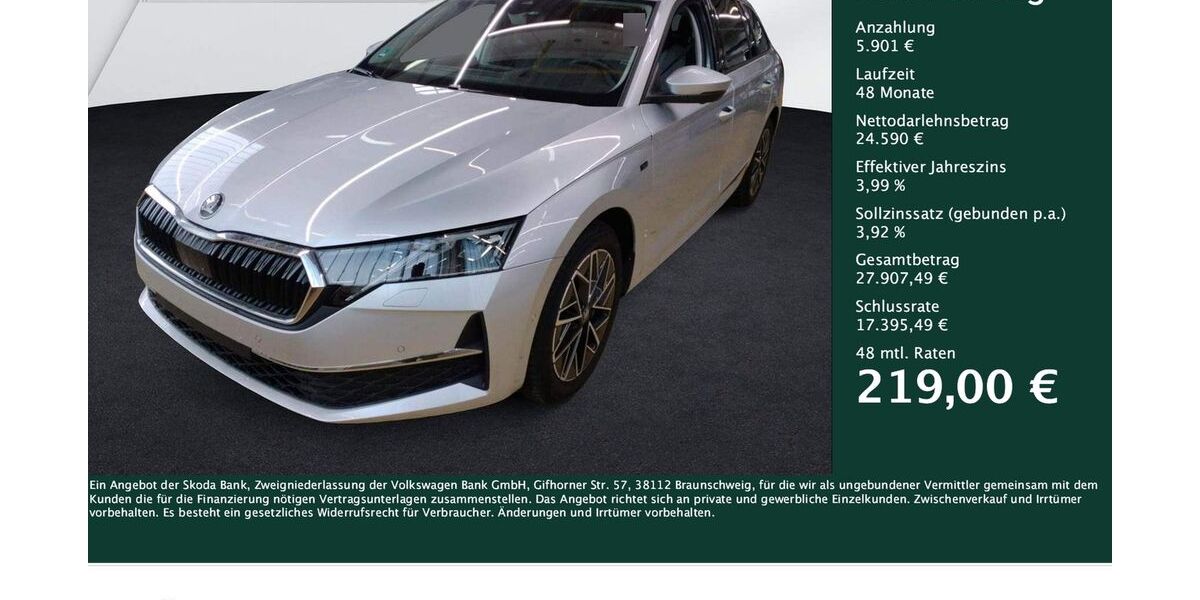 Skoda Octavia 24.745 km 30.299 &euro; Dortmund 44269