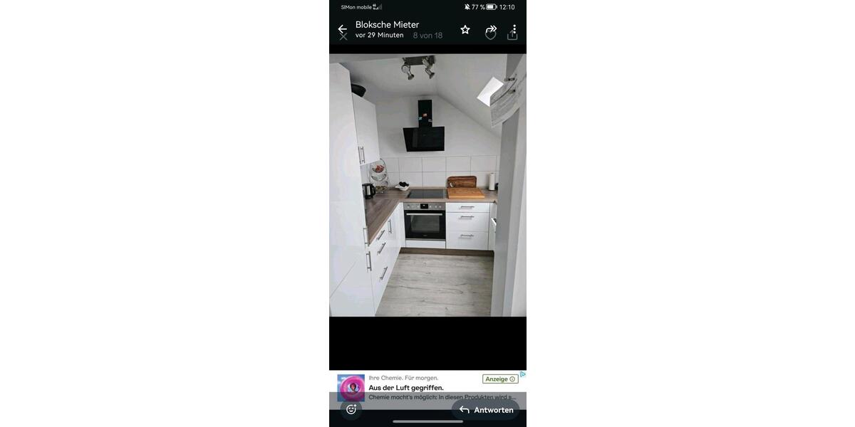 Dachgeschoßwohnung Selm - 1 Zimmer, 80 m&sup2;, 880&euro; | Angebot:25330967