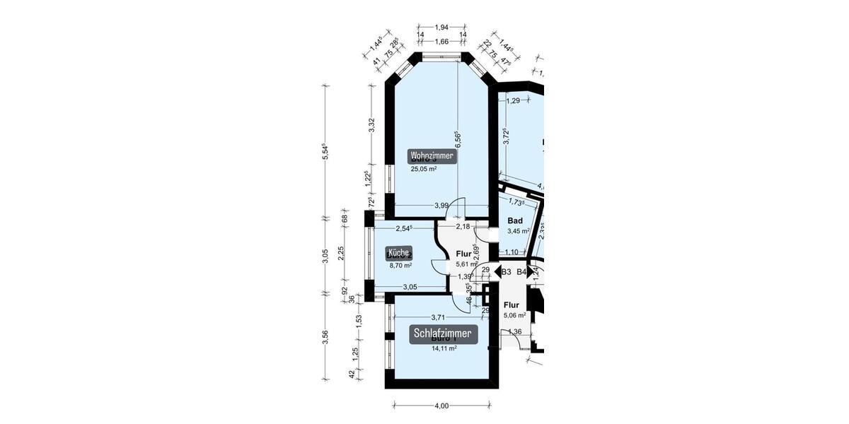 Etagenwohnung Herdecke - 2 Zimmer, 57 m&sup2;, 560&euro; | Angebot:26524929