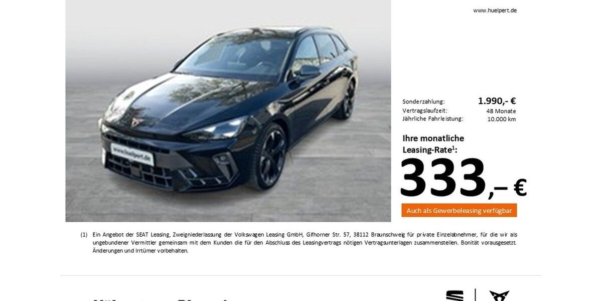 Cupra Leon 16.102 km 34.440 &euro; Dortmund 44269