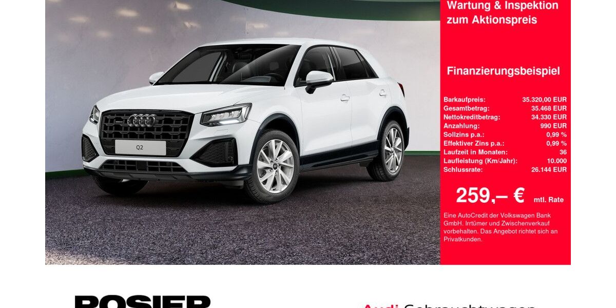 Audi Q2 8.602 km 35.739 &euro; Menden 58706