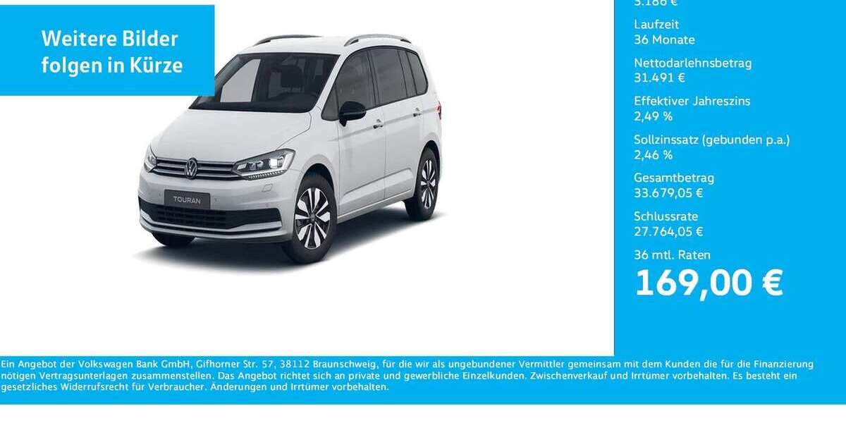 VW Touran 19.037 km 34.677 &euro; Unna 59423